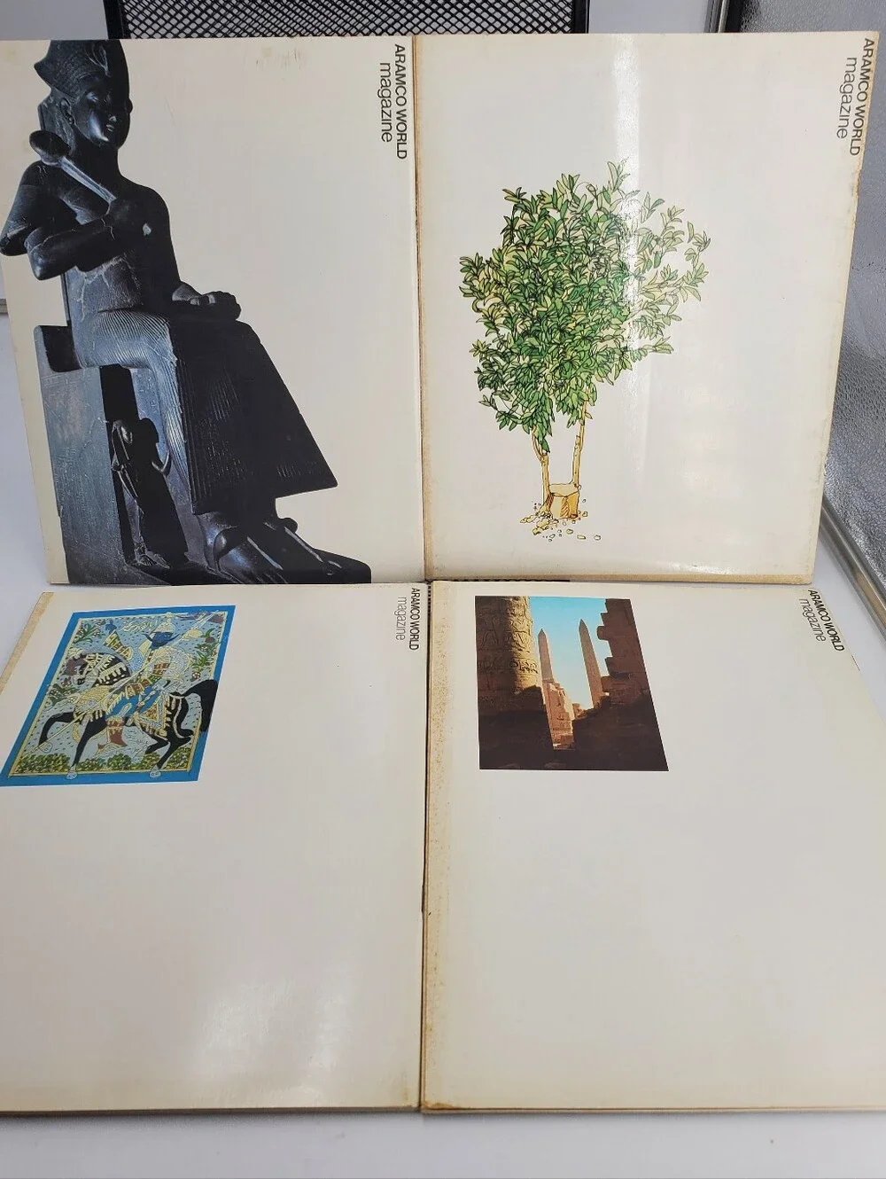 Saudi Aramco World Magazine Year 1978 - 4 Issues,  Tourism Culture (B1)